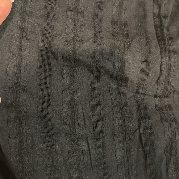 36 Solid Square Neckline Short Dress - Picture 3 of 3